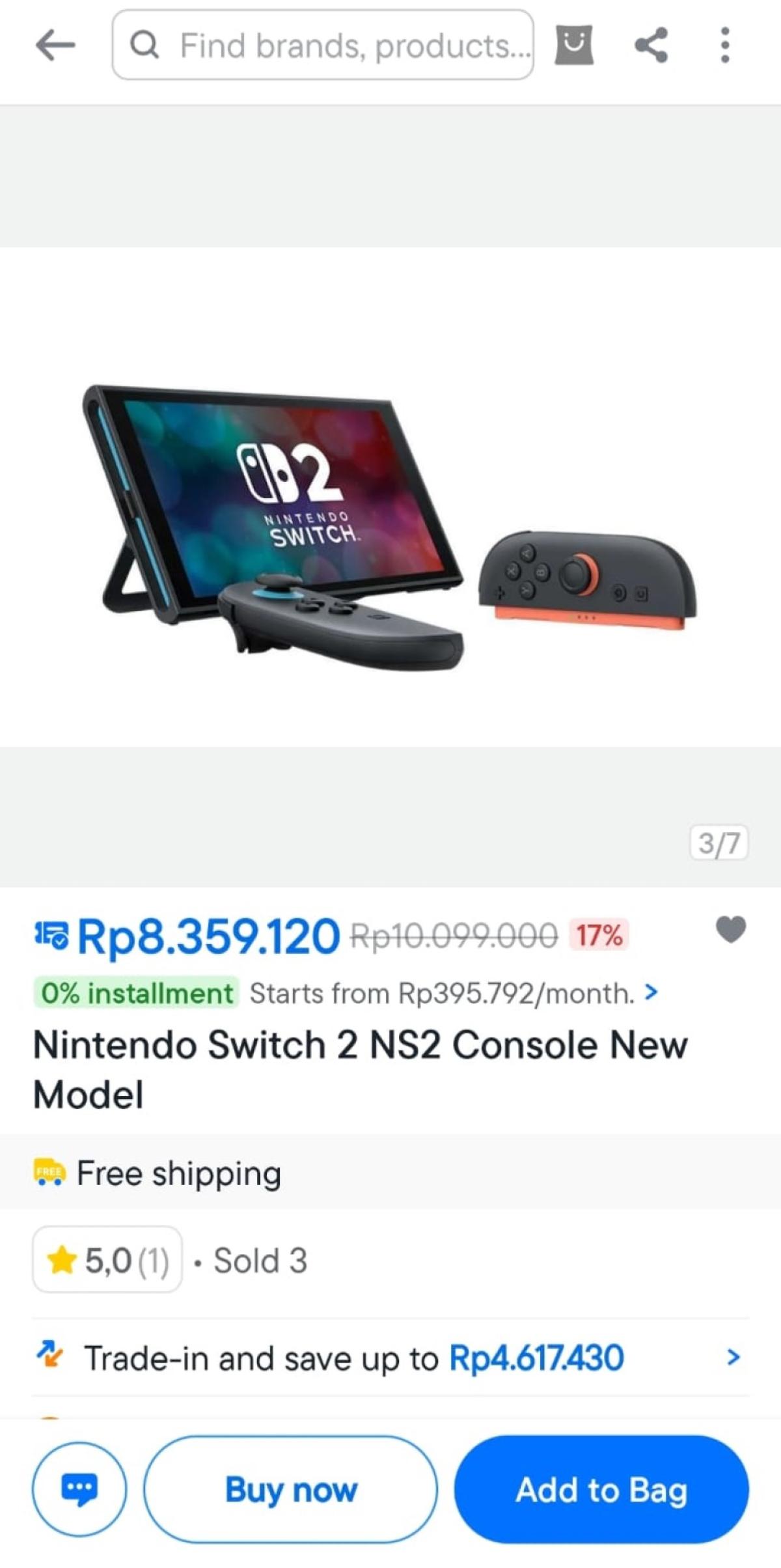 Harga Nintendo Switch 2 tanpa Bundle Game hanya Rp8,3 Juta, Ini Cara Belinya