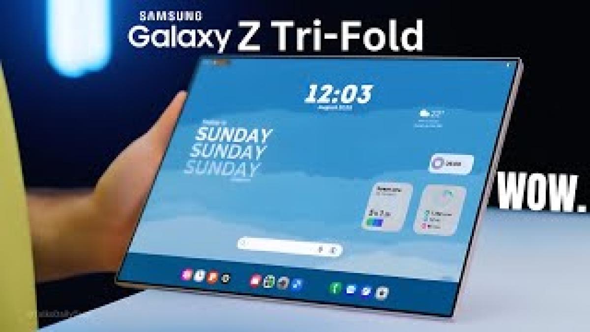 Samsung Resmi Umumkan Galaxy Z TriFold, Ponsel Lipat Tiga Pertama dengan Fitur Futuristik