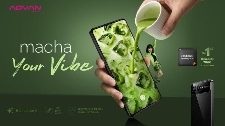 Advan Macha Resmi Meluncur! HP 5G AMOLED Rp2 Jutaan Buat Gen-Z yang Anti Lemot