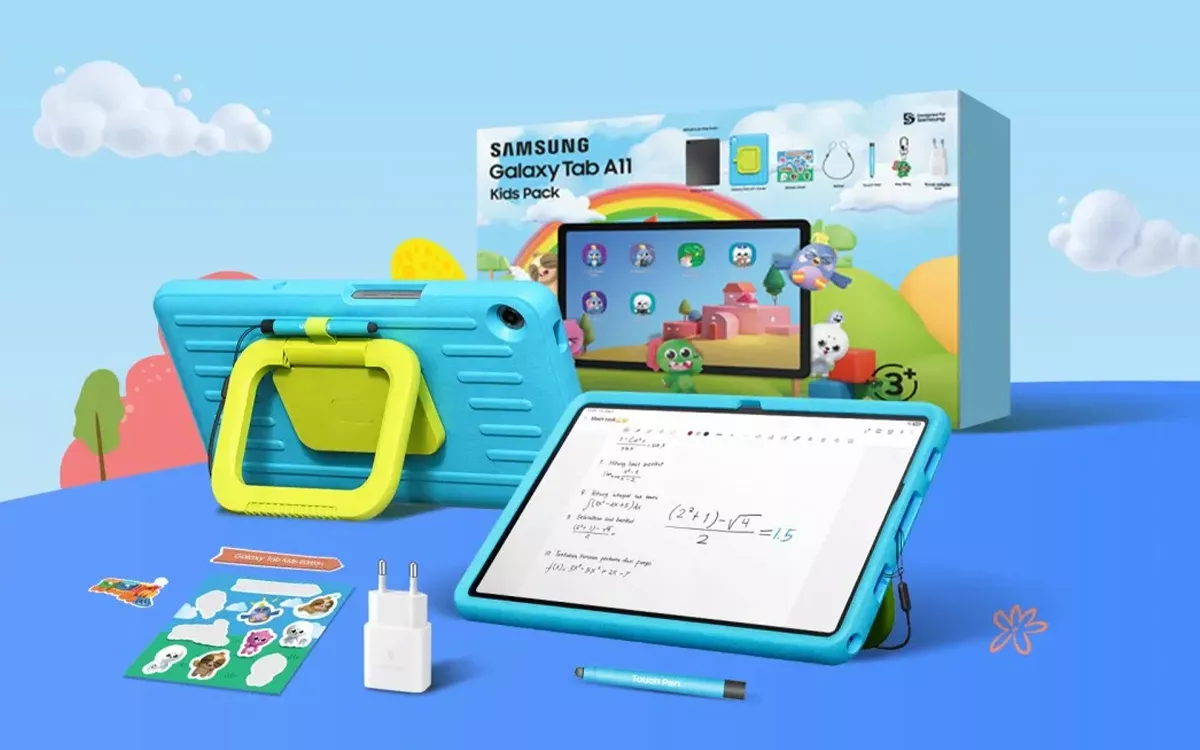 Samsung Galaxy Tab A11 Kids Pack Resmi Meluncur, Ini Fitur Unggulannya
