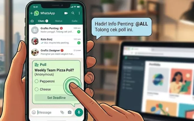 Makin Canggih! Ini Fitur Grup WhatsApp Terbaru yang Wajib Dicoba