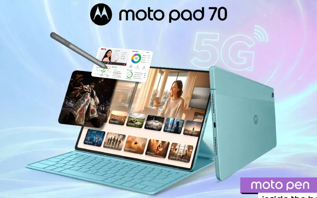 Intip Spesifikasi dan Harga Moto Pad 70 yang Baru Rilis: Punya Layar Tajam dan Bodi Tipis!