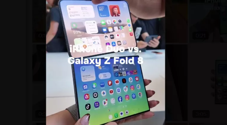 Perbandingan Galaxy Z Fold 8 vs iPhone Duo: Spesifikasi, Harga, dan Ukuran Bodi