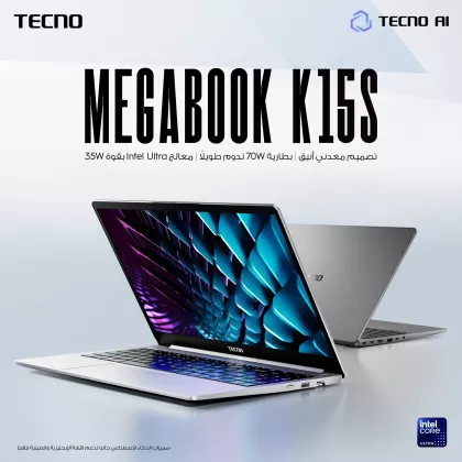 Tecno Luncurkan Laptop Megabook K15S di Indonesia, Harga Rp8,5 Jutaan