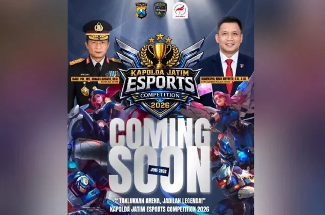 Gratis! Polda Jatim Gelar Turnamen Esport Berhadiah Rp 50 Juta untuk Gamers Jatim