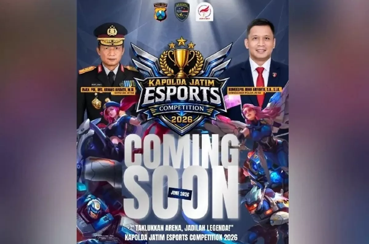 Gratis! Polda Jatim Gelar Turnamen Esport Berhadiah Rp 50 Juta untuk Gamers Jatim