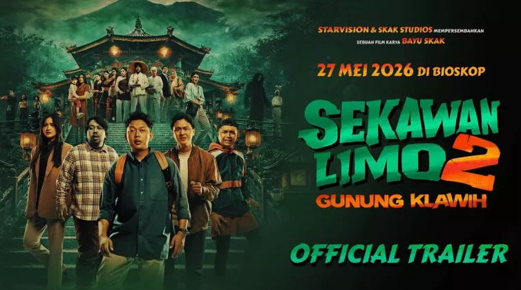 VIRAL! Sekawan Limo 2: Gunung Klawih Kuasai Bioskop Jatim Lewat Film Komedi Horor Suroboyoan 