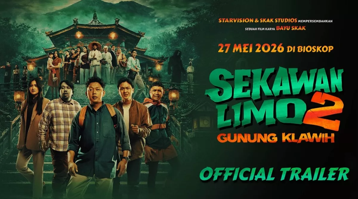 VIRAL! Sekawan Limo 2: Gunung Klawih Kuasai Bioskop Jatim Lewat Film Komedi Horor Suroboyoan 