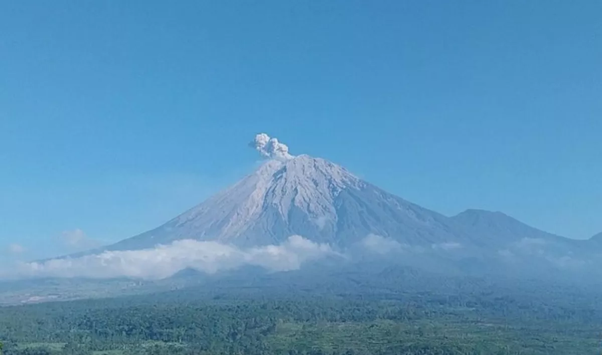 Gunung Semeru Erupsi Beruntun 7 Kali, Lumajang – Malang Siaga