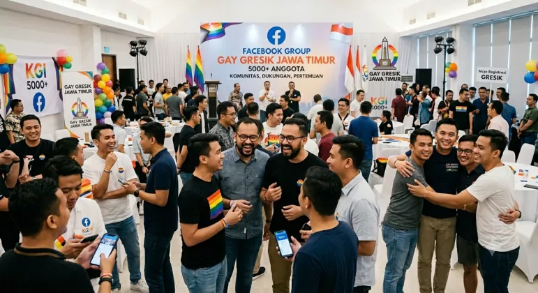 EDAN LUR! Komunitas Facebook 'Gay Gresik' Beranggotakan 5 Ribu Orang, Mosok Kota Santri Kebobolan?