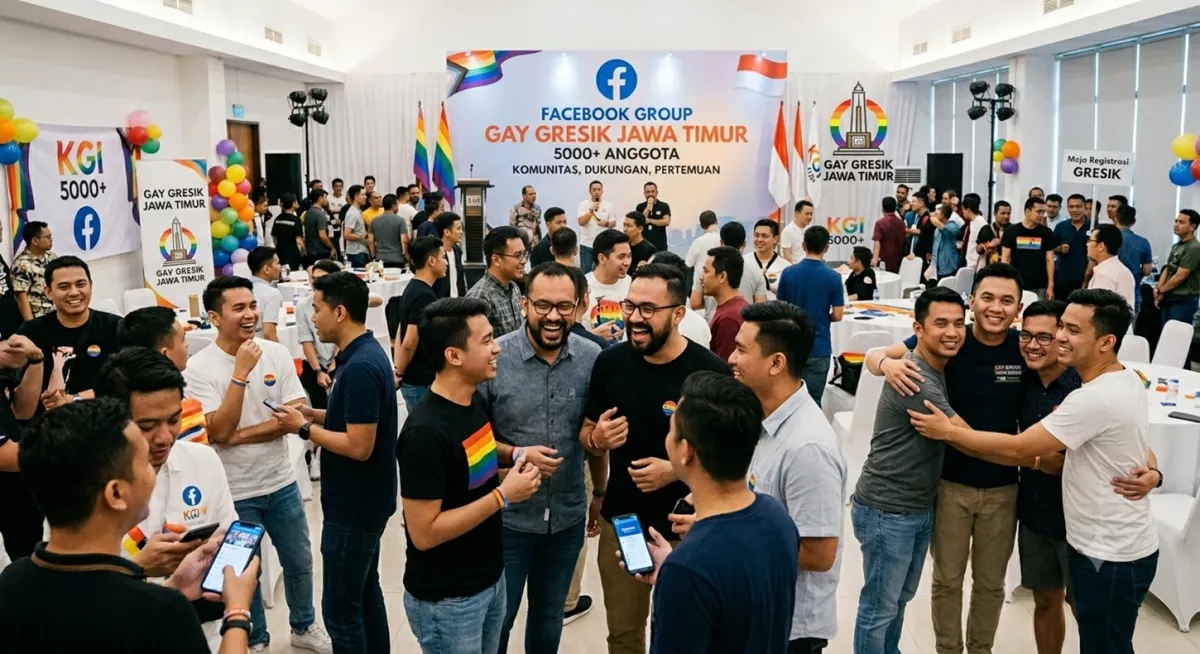 EDAN LUR! Komunitas Facebook 'Gay Gresik' Beranggotakan 5 Ribu Orang, Mosok Kota Santri Kebobolan?