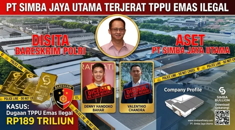 TERBONGKAR! Sidoarjo Jadi Pusat CUCI UANG Emas Ilegal Rp189 Triliun! PT Simba Jaya Utama Terjerat TPPU, Ada PEJABAT yang Terlibat?