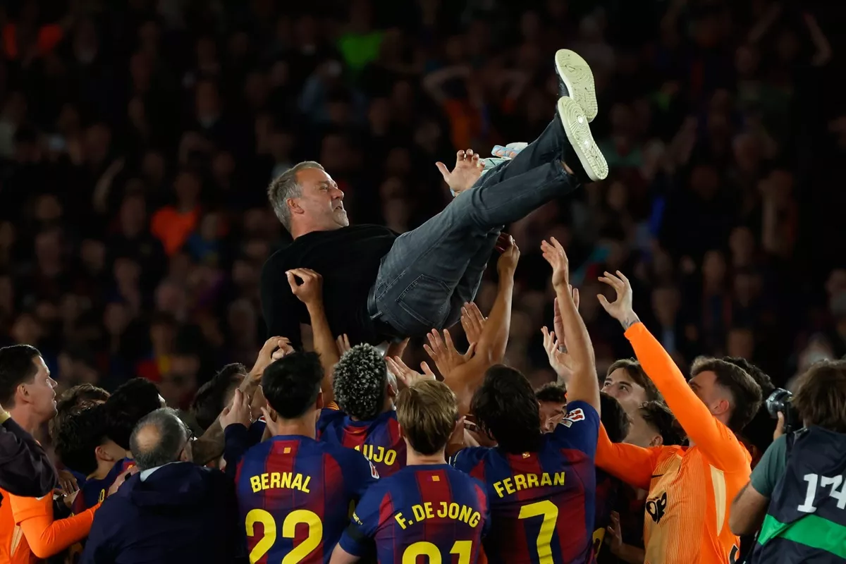 FC Barcelona Rebut Takhta La Liga di Tengah Duka, Ayah Hansi Flick Wafat Jelang Kick Off