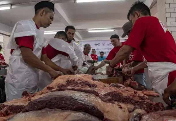 Terapkan Prinsip ASUH, Dinkes Sleman Wajibkan Wadah Daging dan Jeroan Kurban Dipisah