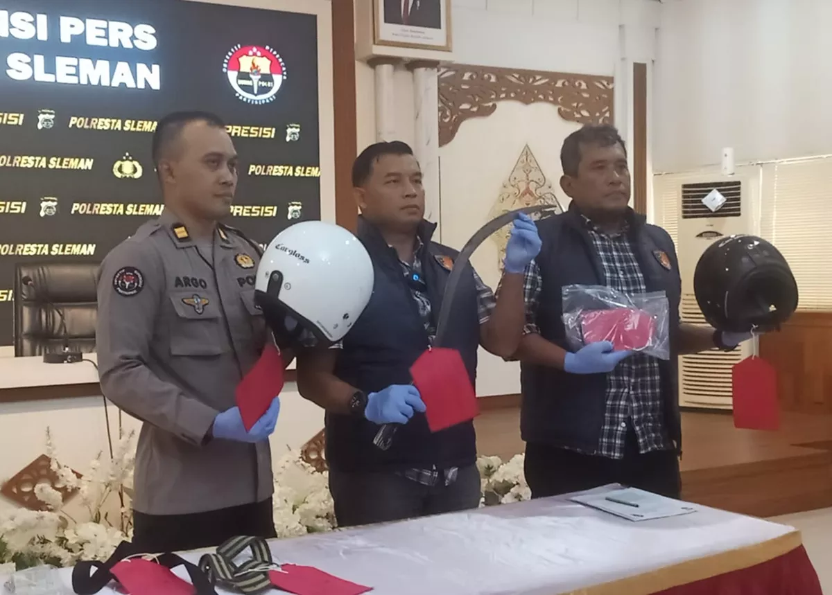 Polresta Sleman Gulung Empat Pemuda Pelaku Pengeroyokan Mahasiswa di Seyegan