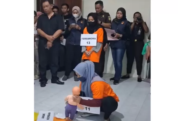 Polisi Gelar 23 Adegan Rekonstruksi Daycare Little Aresha, Fakta Baru Terungkap!