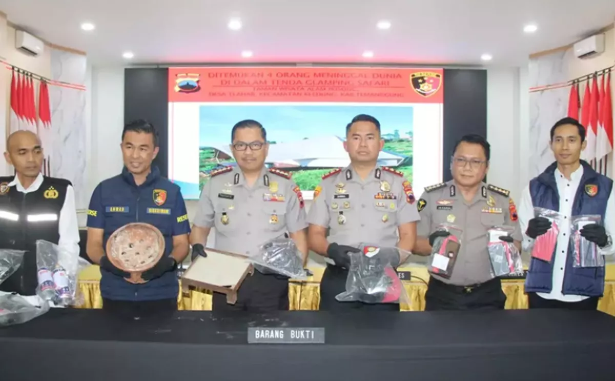 Negatif Sianida, Polisi Pastikan Satu Keluarga di Glamping Posong Tewas Akibat Hirup Gas CO