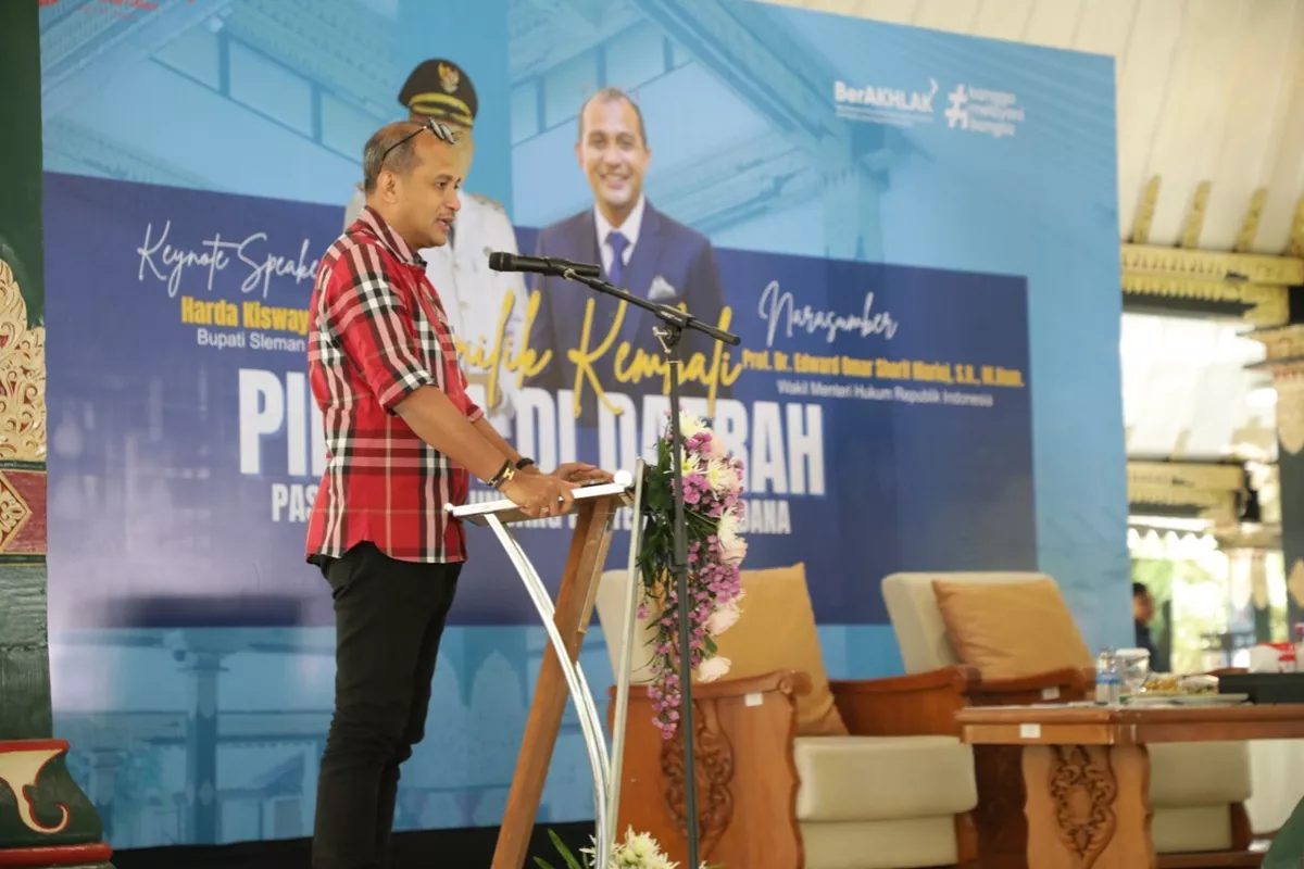 Wamenkum Puji Sleman,  Daerah Paling Siap Terapkan Aturan Denda Perda Pengganti Kurungan