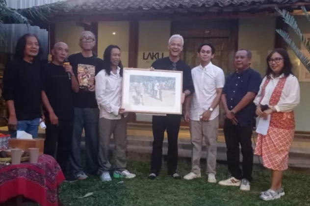 Ramalan Jayabaya Terbukti? Pameran Lukisan Pasaran Budi Ubrux Potret Lesunya Pasar