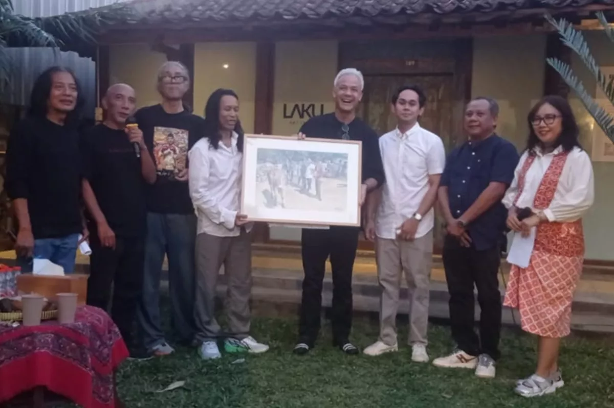 Ramalan Jayabaya Terbukti? Pameran Lukisan Pasaran Budi Ubrux Potret Lesunya Pasar