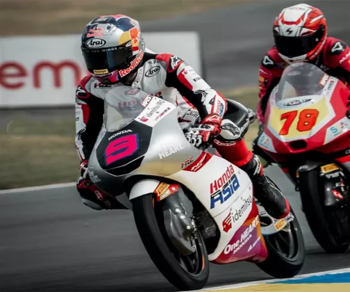 Sempat Memimpin Balapan, Pebalap Gunungkidul Veda Ega Alami Nasib Sial di Moto3 Assen