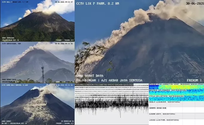 Bantah Konten Viral Medsos, Kepala TNGM: Pendakian Merapi Tetap Tutup, Status Masih Siaga