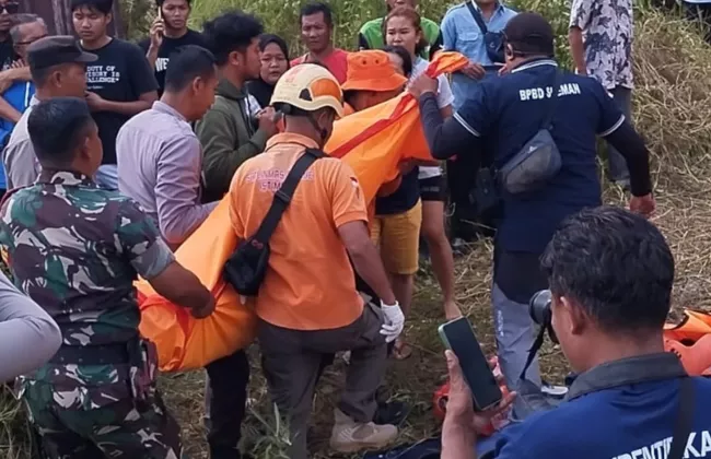 Terpeleset Saat Memancing, Bocah 8 Tahun Ditemukan Meninggal di Bekas Galian Samberembe...