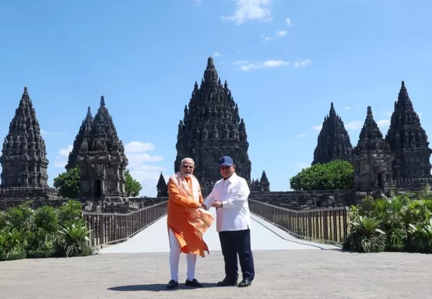 Luncurkan Kolaborasi Konservasi, Presiden Prabowo dan PM India Narendra Modi Kunjungi Candi Prambanan