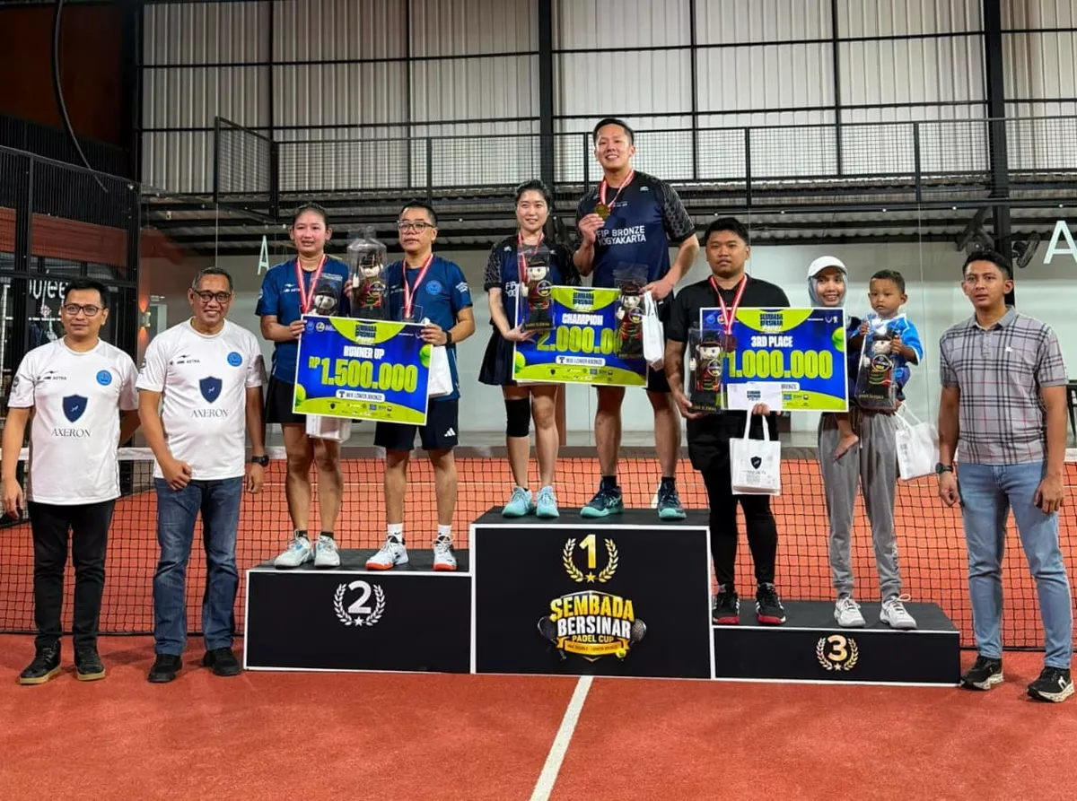 Lewat Tren Olahraga Padel, BNN Sleman Kampanyekan Gerakan Bersih Narkoba