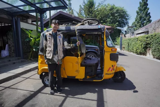 Kisah Andromeda, Diantar Keluarga Naik Bajaj dari Jogja ke Bandung Demi Kuliah di ITB