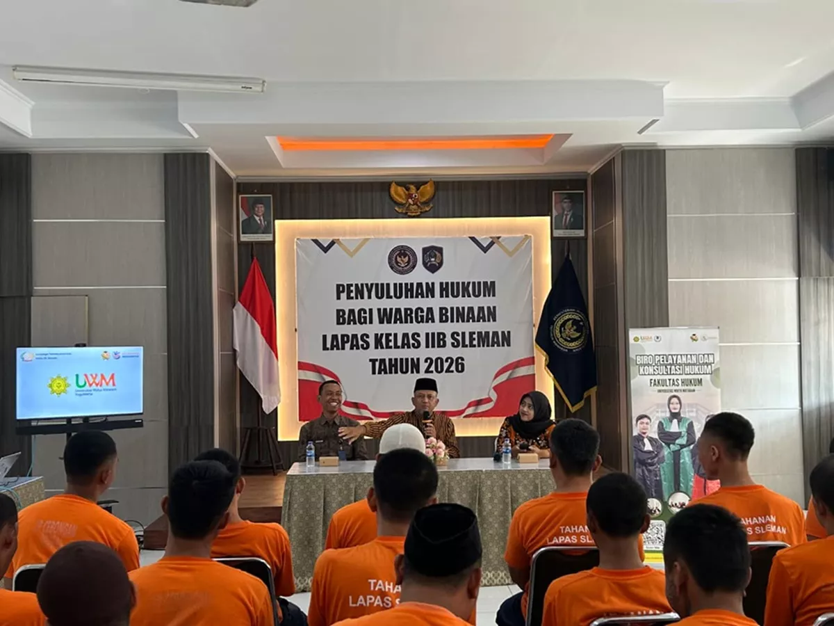 Wujud Pengabdian Masyarakat, Akademisi UWM Hadir Edukasi Warga Binaan Lapas Cebongan