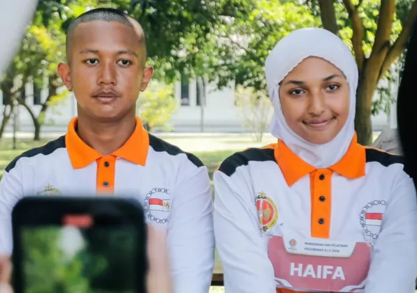 Pak Lurah dan Bu Lurah, Dua Pelajar yang Memimpin Tim Paskibraka DIY