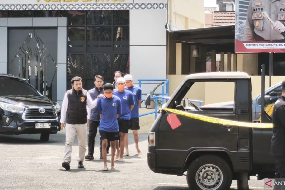 Polisi Ringkus Tiga Pelaku Pengeroyokan Maut Guwosari Bantul, Dua Masih Buron