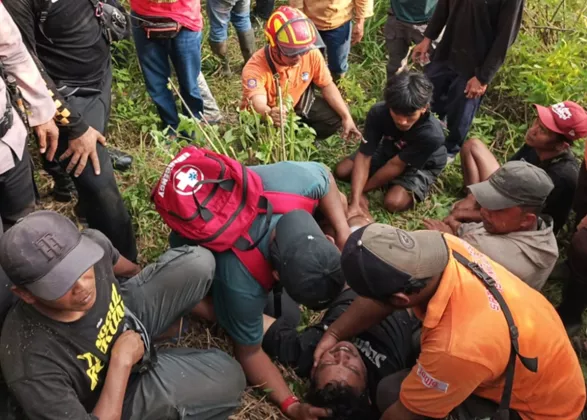 Terlacak Drone Tim SAR, Pria Hilang di Hutan Kinahrejo Sleman Ditemukan Selamat