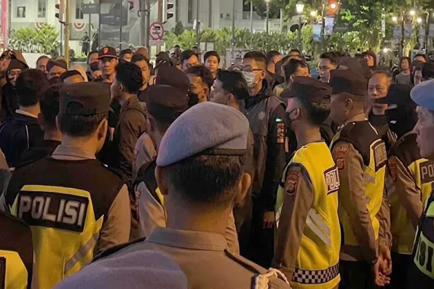 Demo di Simpang Sudirman Gondokusuman Ricuh, 6 Mahasiswa Alami Sesak Napas Hingga Luka Robek