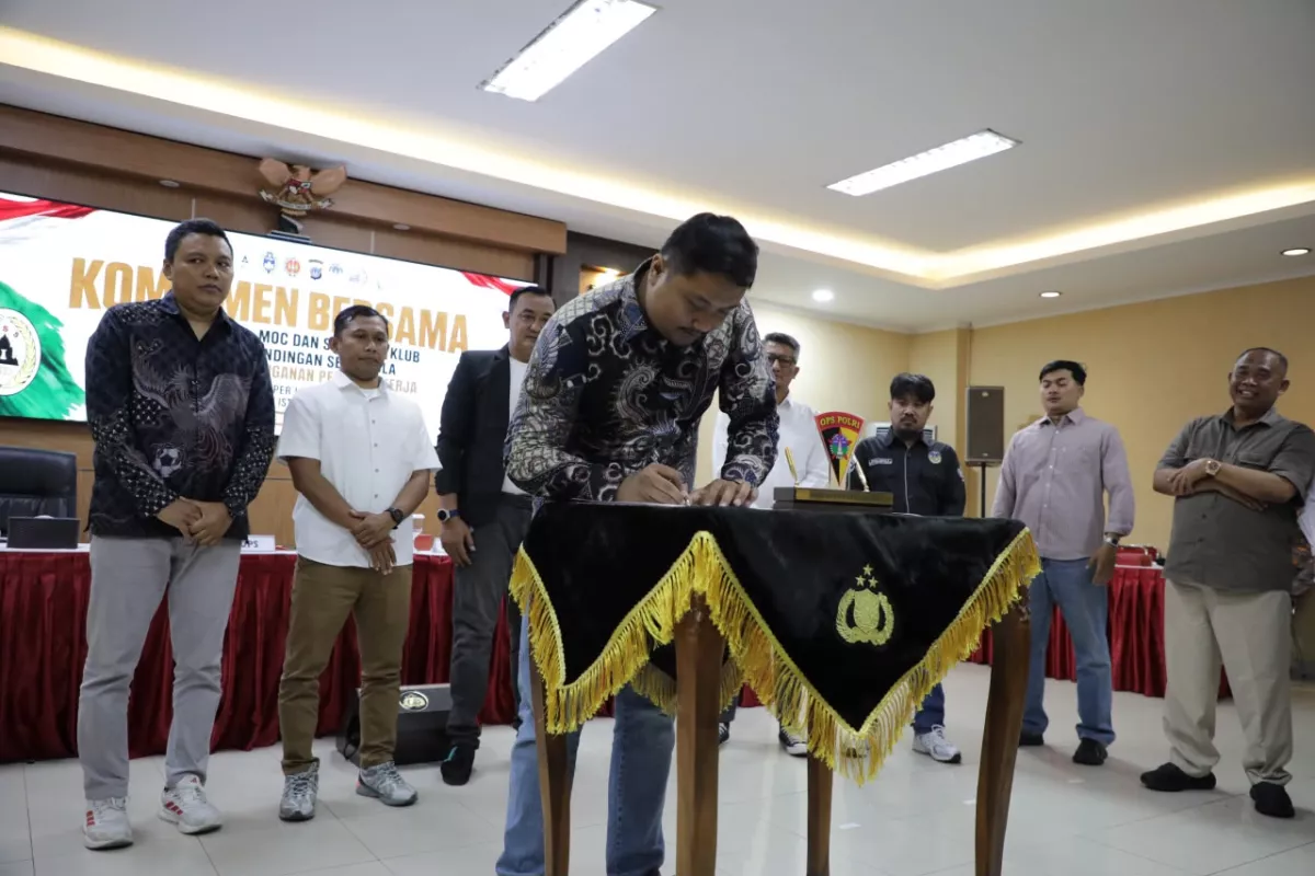 Demi Jogja Aman! Brajamusti, BCS, hingga Slemania Resmi Teken Deklarasi Damai di Polda DIY