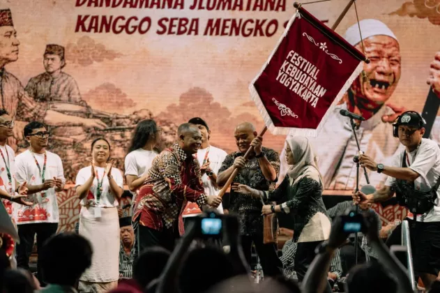 Tembang Lir Ilir Dan Pencabutan Bilah Bambu Tutup FKY 2026 Di Sleman