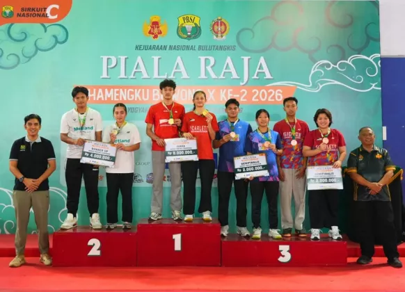 Borong 21 Medali! PB Djarum Sabet Juara Umum Piala Raja Hamengku Buwono X Ke-2