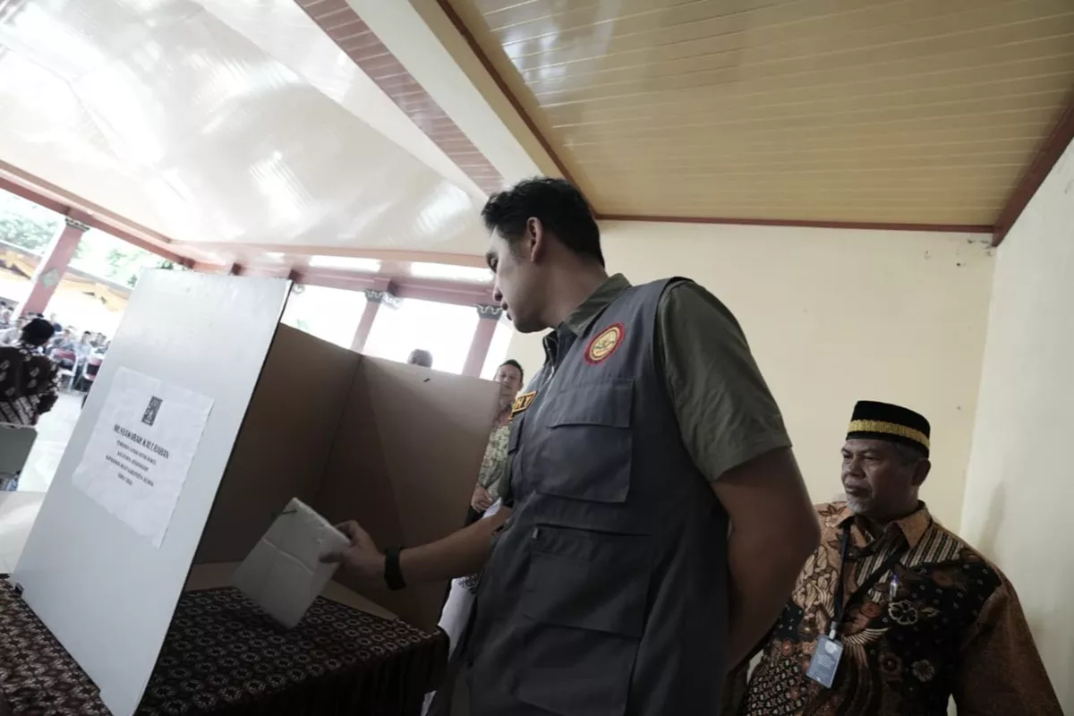 Pantau Langsung PAW di 5 Kalurahan,Sleman dan DIY Pastikan Demokrasi Berjalan Kondusif