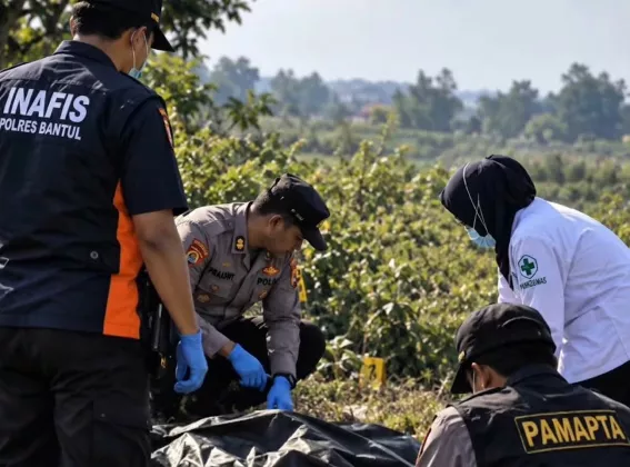 Misteri Kerangka Manusia Berkaus Hitam di Pajangan Bantul Terungkap