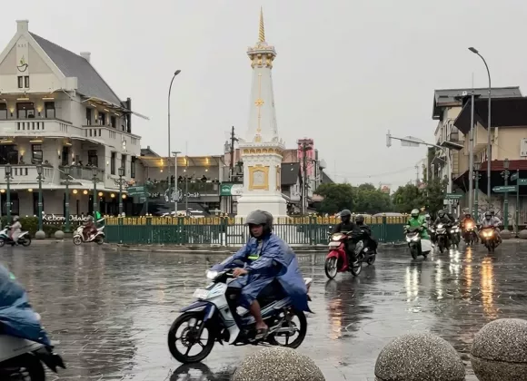 Awal Pekan DIY Mendung, BMKG Prediksi Hujan Ringan Guyur Jogja hingga Gunungkidul
