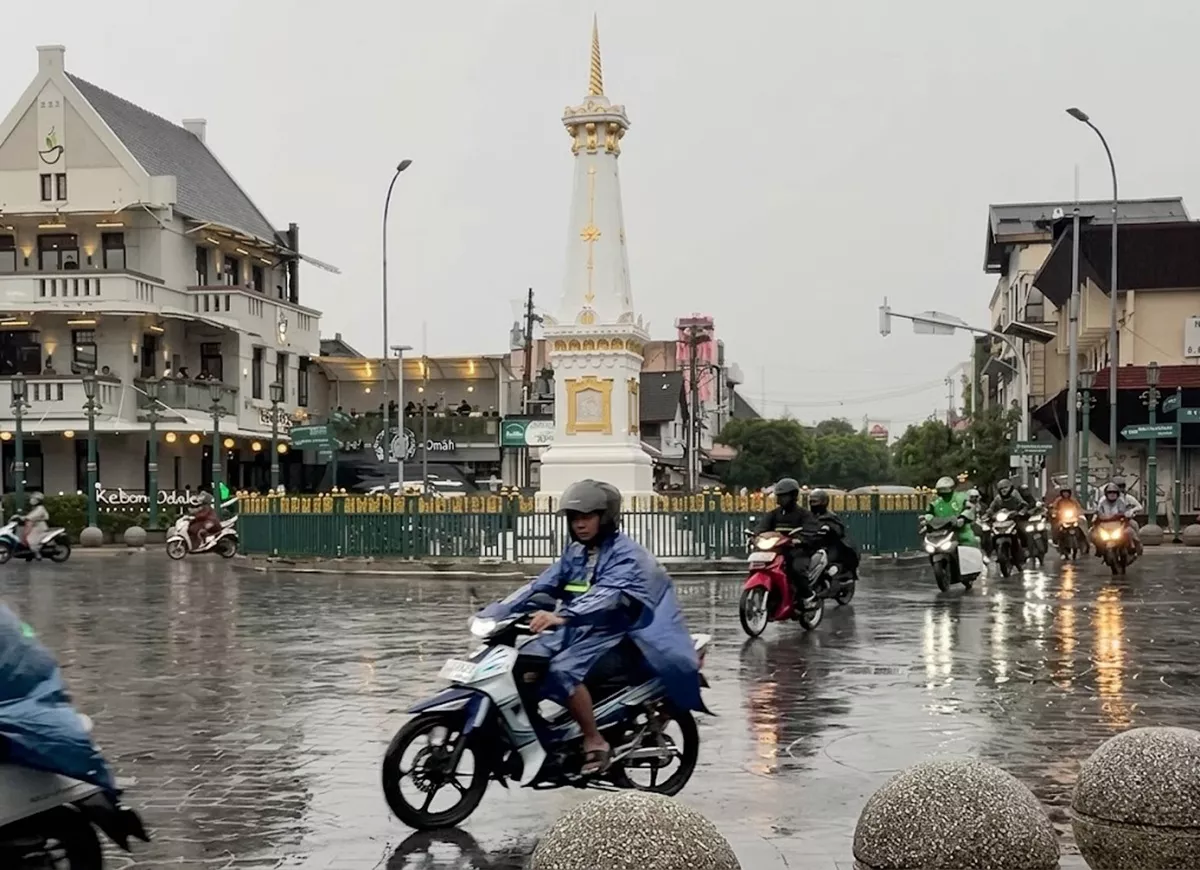Awal Pekan DIY Mendung, BMKG Prediksi Hujan Ringan Guyur Jogja hingga Gunungkidul
