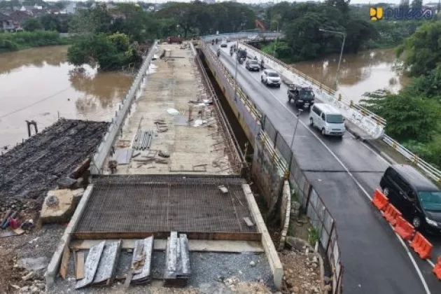 Jembatan Kemang Pratama Bekasi Hampir Rampung, Progres Pembangunan 92 Persen
