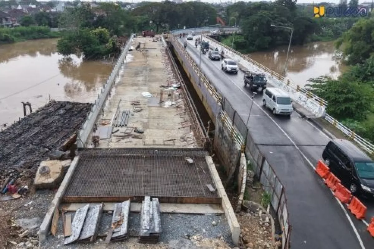 Jembatan Kemang Pratama Bekasi Hampir Rampung, Progres Pembangunan 92 Persen