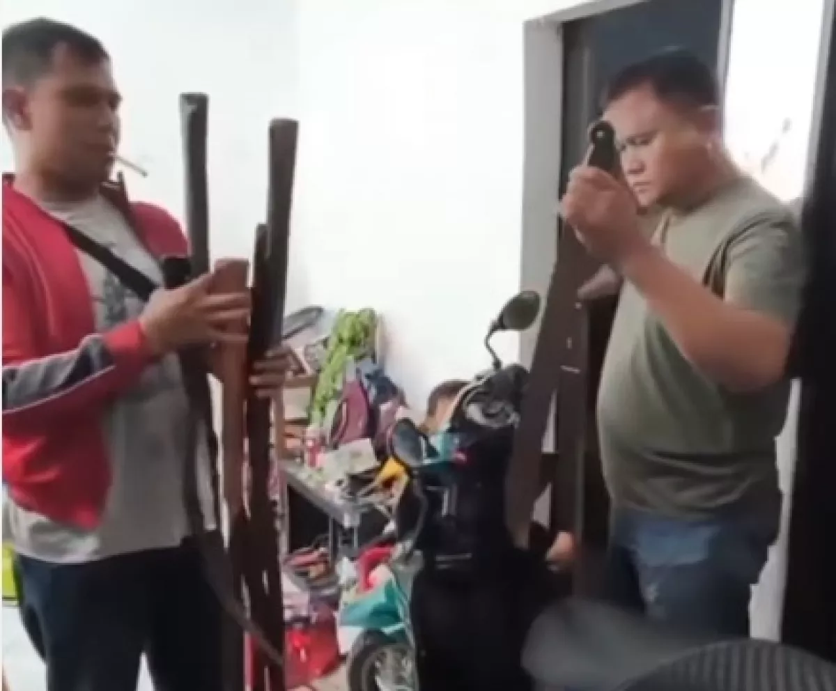 Kasus Tawuran di Underpass Tambun! Polisi Ringkus Lima Remaja Kurang dari 24 Jam, Amankan Sajam Ukuran Raksasa!