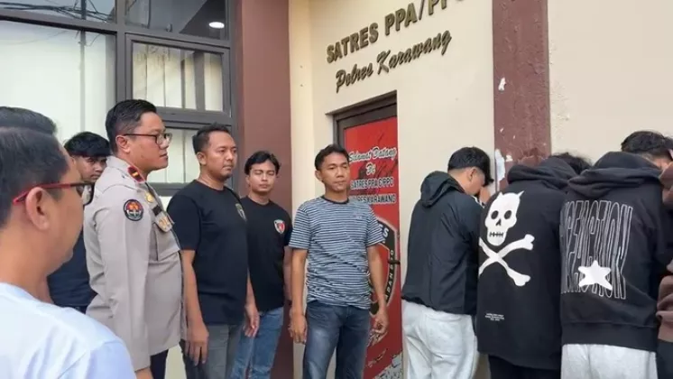 Geger Video Asusila di Hiburan Malam Karawang: 5 Pemuda Diciduk Polisi, 1 Buron!