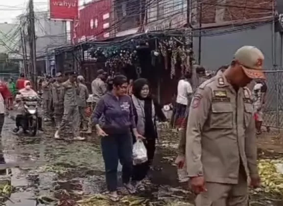Relokasi PKL Pasar Baru Bekasi Gempar, Lapak Jalanan Digusur Habis Pagi Ini!
