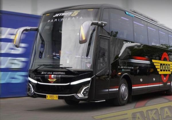 PO Akas Mila Sejahtera Luncurkan 2 Bus JetBus 5 SHD Pariwisata Baru Menggunakan Mesin Hino RM 280