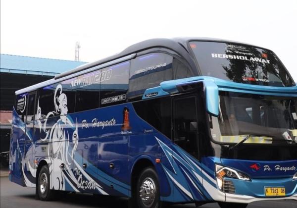 Tampil Elegan dan Mewah, PO Haryanto Luncurkan Bus Skylander R22 Bermesin Hino RM 280
