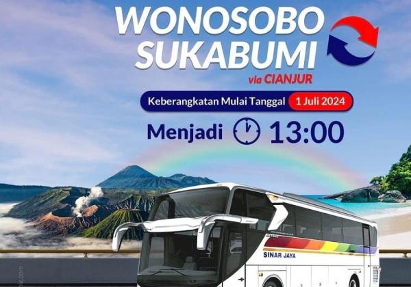 Bus PO Sinar Jaya Buka Rute Baru Wonosobo - Sukabumi Kelas Eksekutif, Ini Harga Tiketnya 